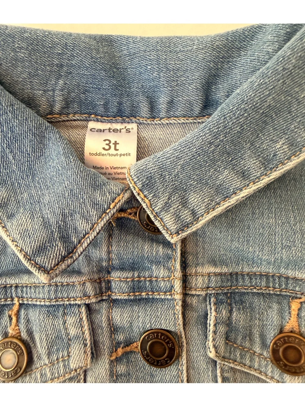 Carter's Light Blue Denim Jacket for Kids